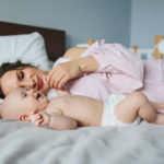 Pancia gonfia in allattamento